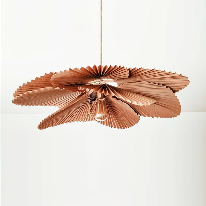 Lyra Suspension Lotus en Papier à Feuille Pliée - Neutralighting