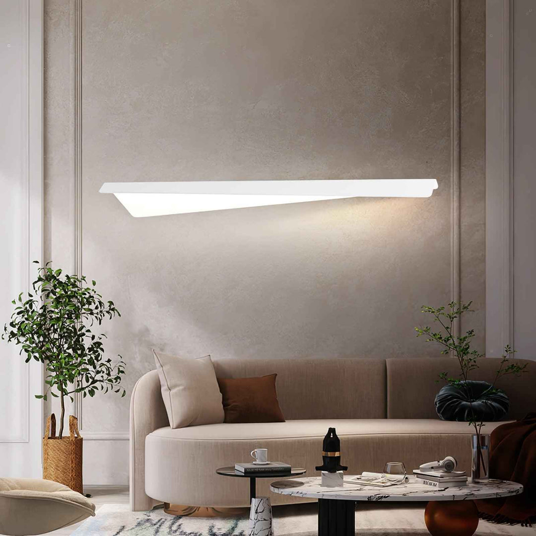 Sysore Métal 13cm Blanc LED