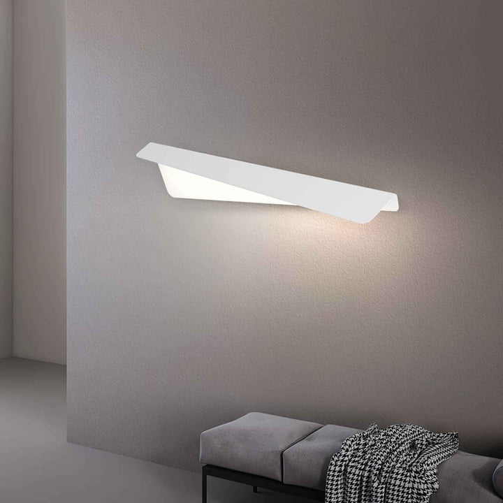 Sysore Métal 13cm Blanc LED