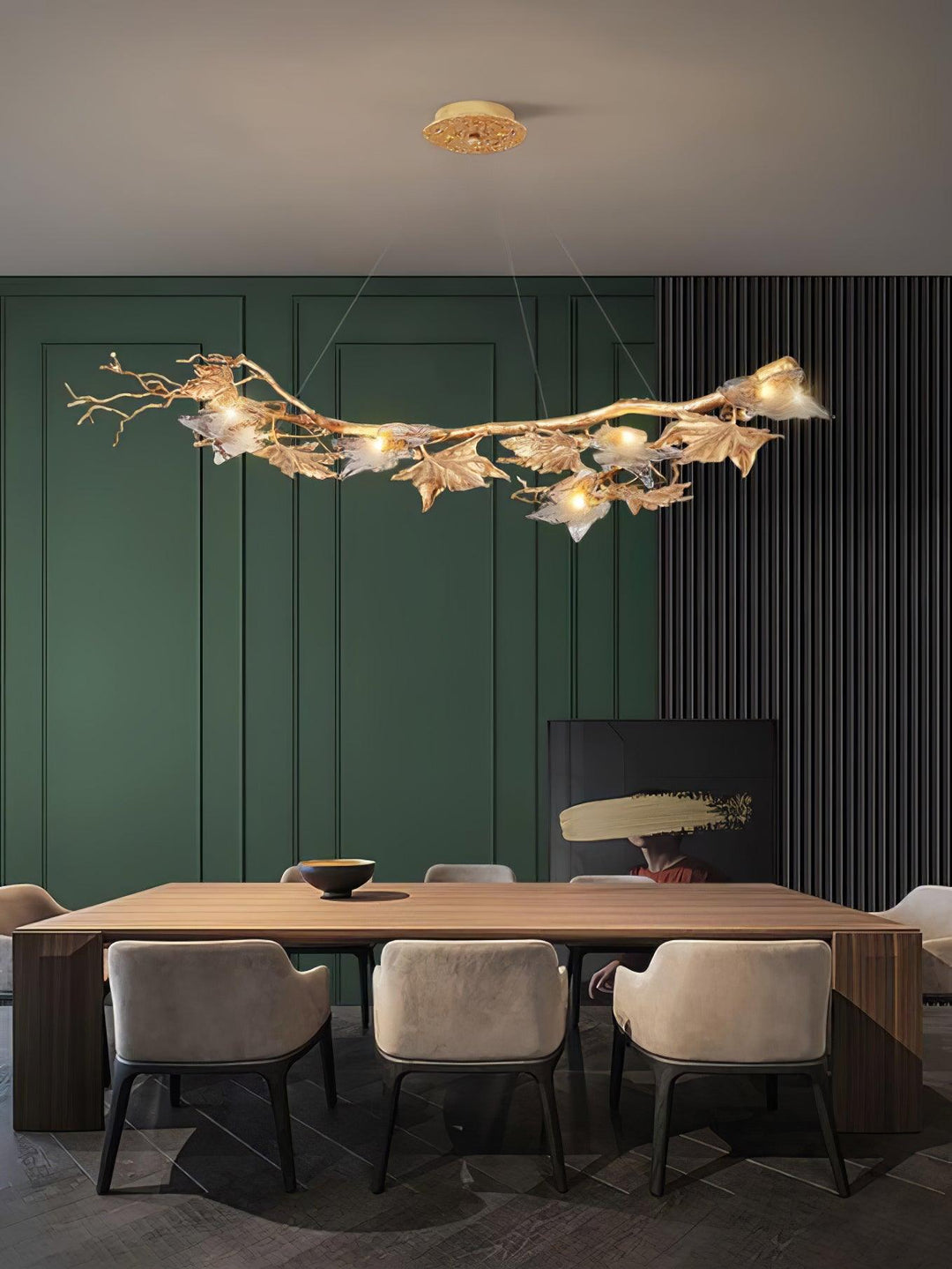 Abigail Suspension en Verre de Luxe - Neutralighting