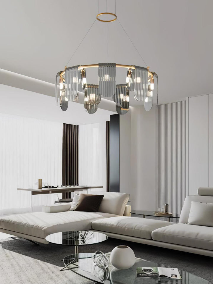 Leo Chandelier en Verre Moderne - Neutralighting