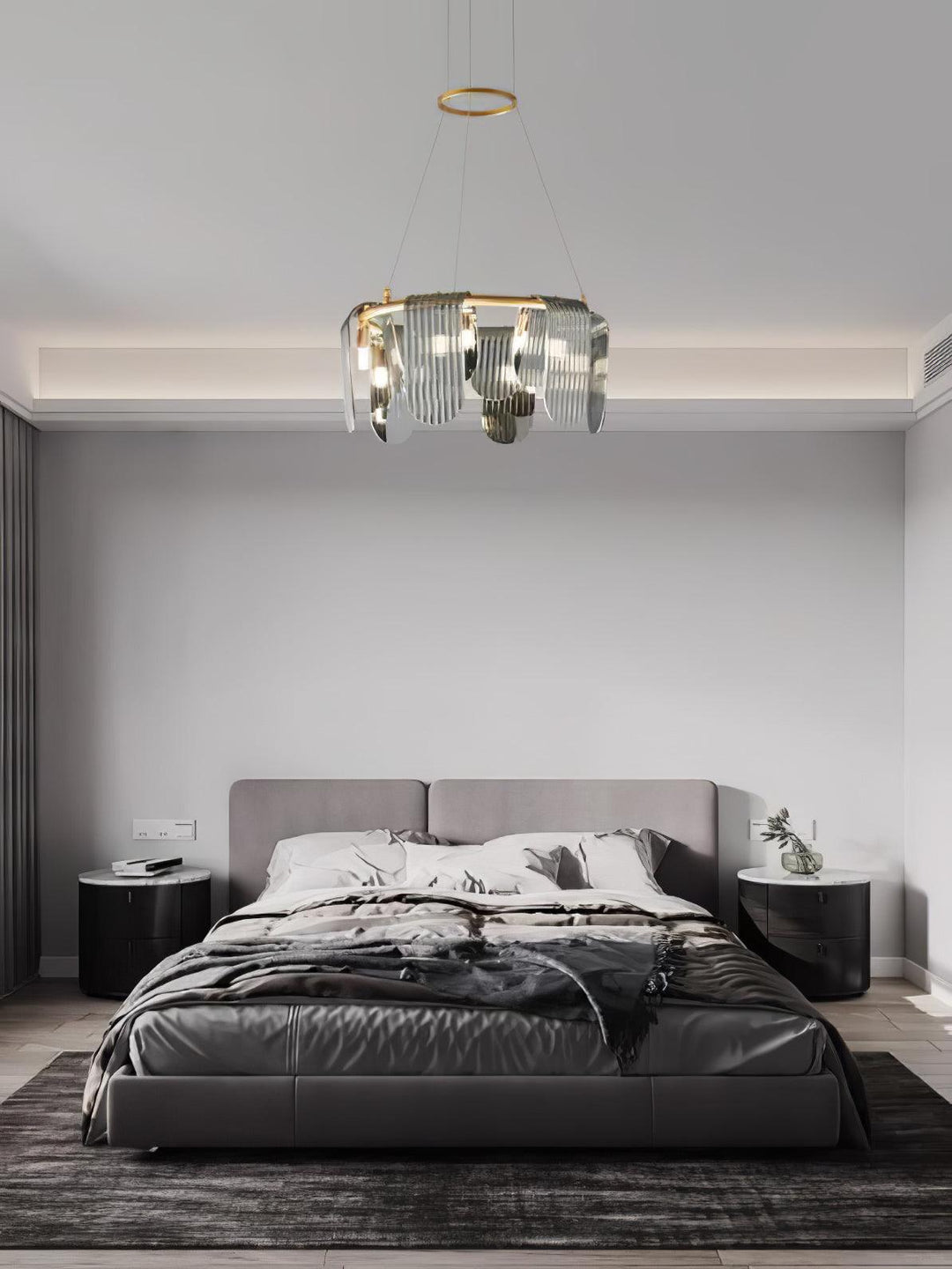 Leo Chandelier en Verre Moderne - Neutralighting