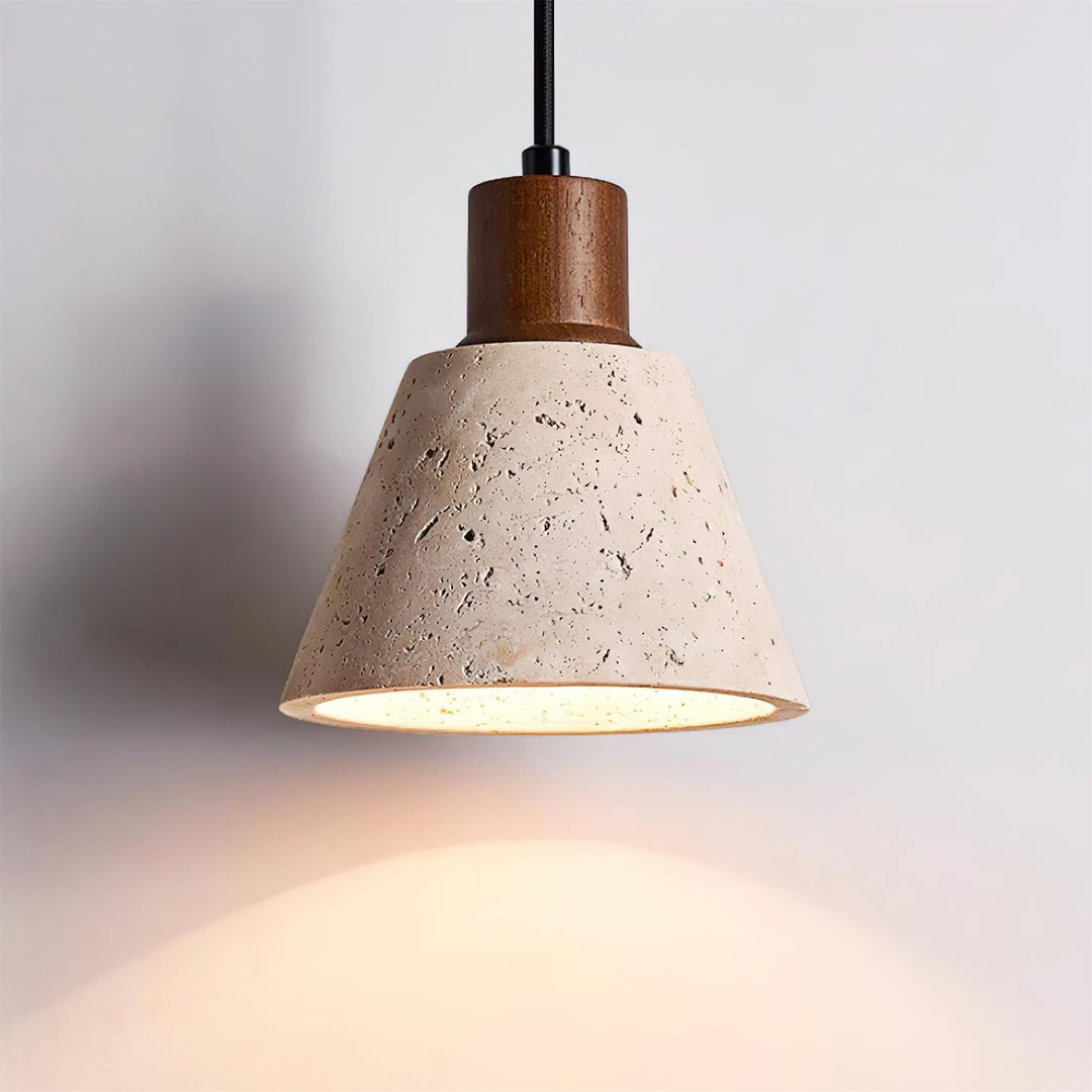 Ritta Lampe Pendante Travertin Moderne En Groupe - Neutralighting