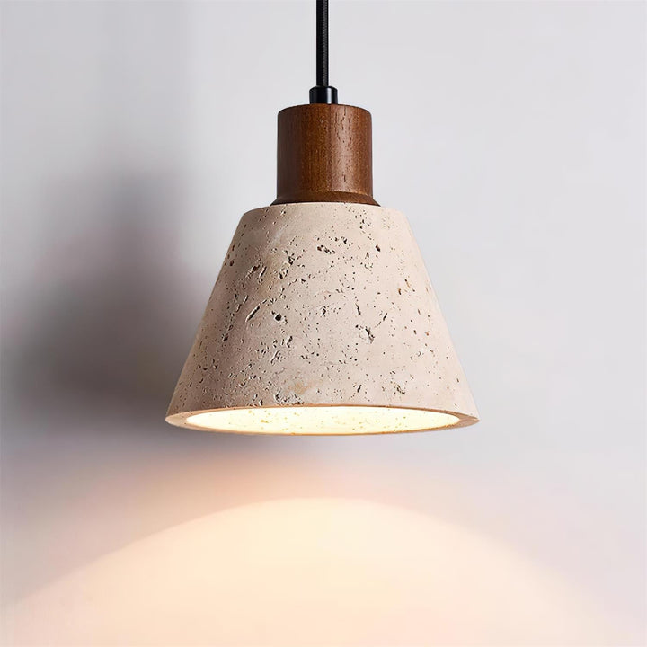 Ritta Lampe Pendante Travertin Moderne En Groupe - Neutralighting