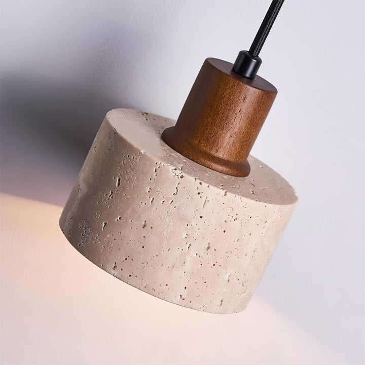 Ritta Lampe Pendante Travertin Moderne En Groupe - Neutralighting
