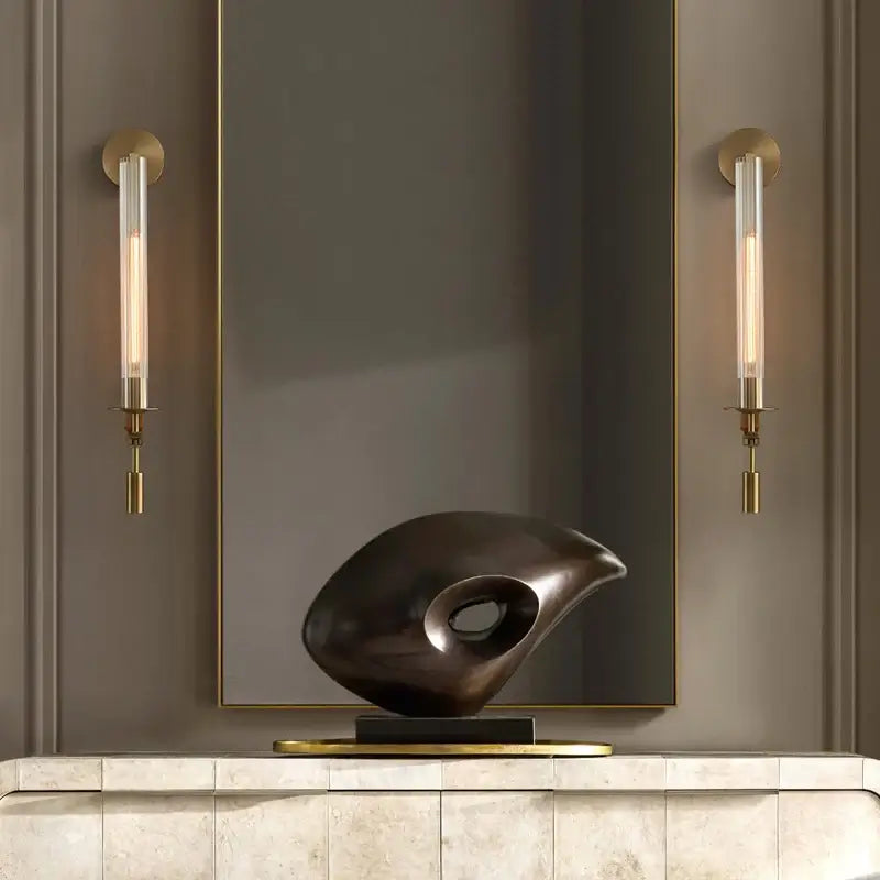 Lucian Applique Murale Intérieure en Verre Style Ferme - Neutralighting