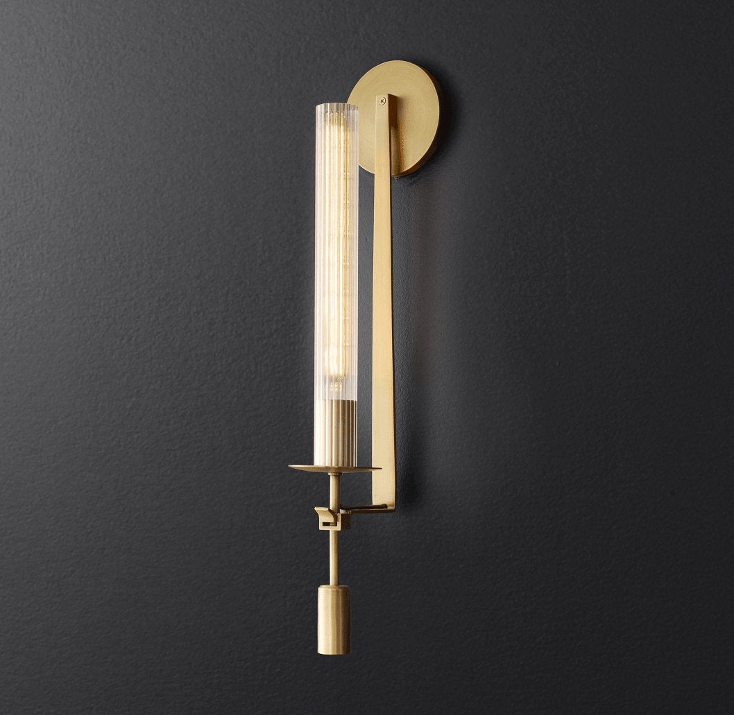 Lucian Applique Murale Intérieure en Verre Style Ferme - Neutralighting