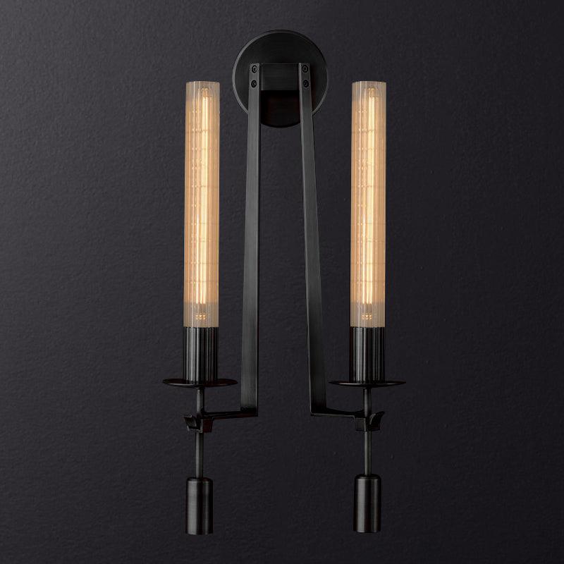 Lucian Applique Murale Intérieure en Verre Style Ferme - Neutralighting