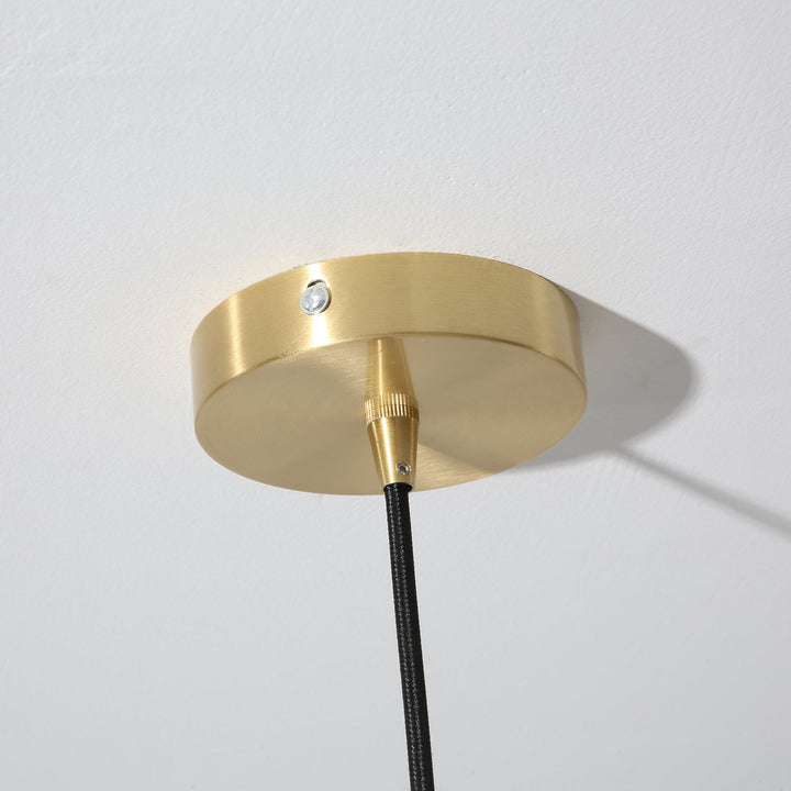 Pixen Suspension Avec Abat-Jour Céramique Ondulé - Neutralighting