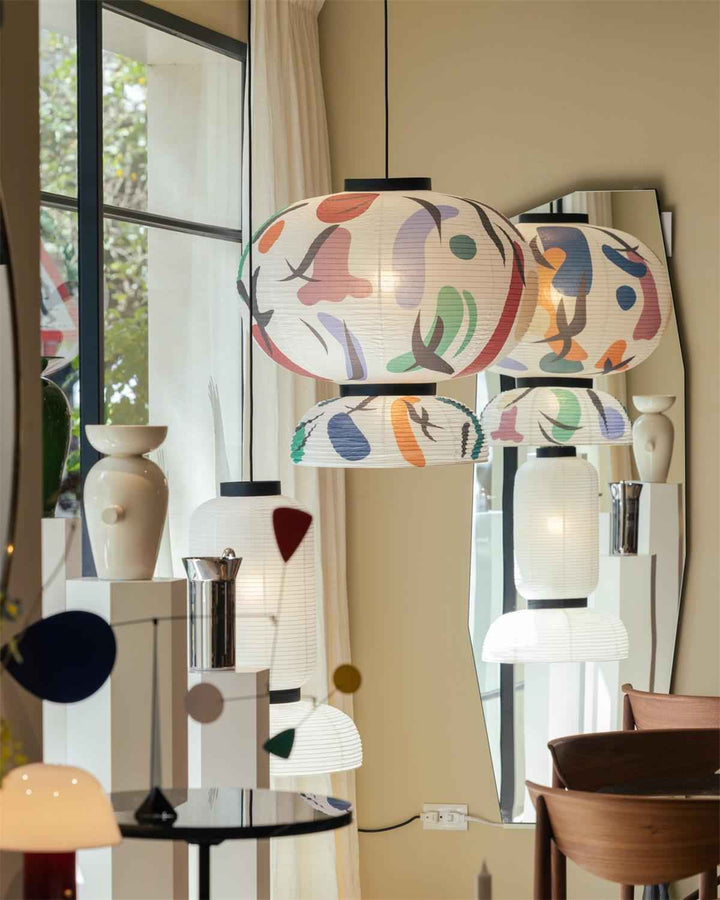 Lampe kami en Métal – Design Contemporain