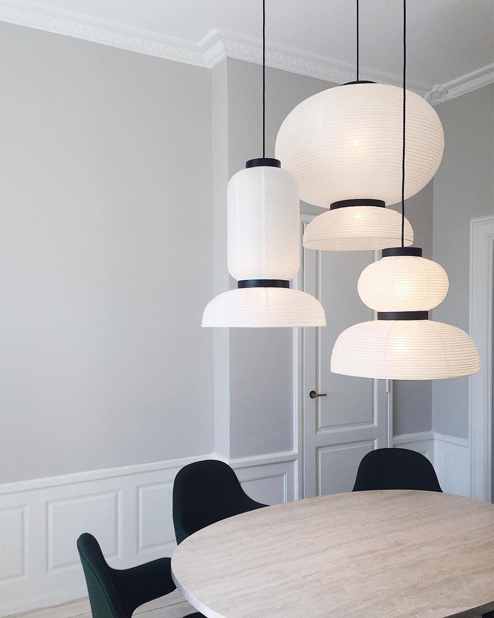Cutheion Suspension Papier De Riz Créativité Individuelle - Neutralighting