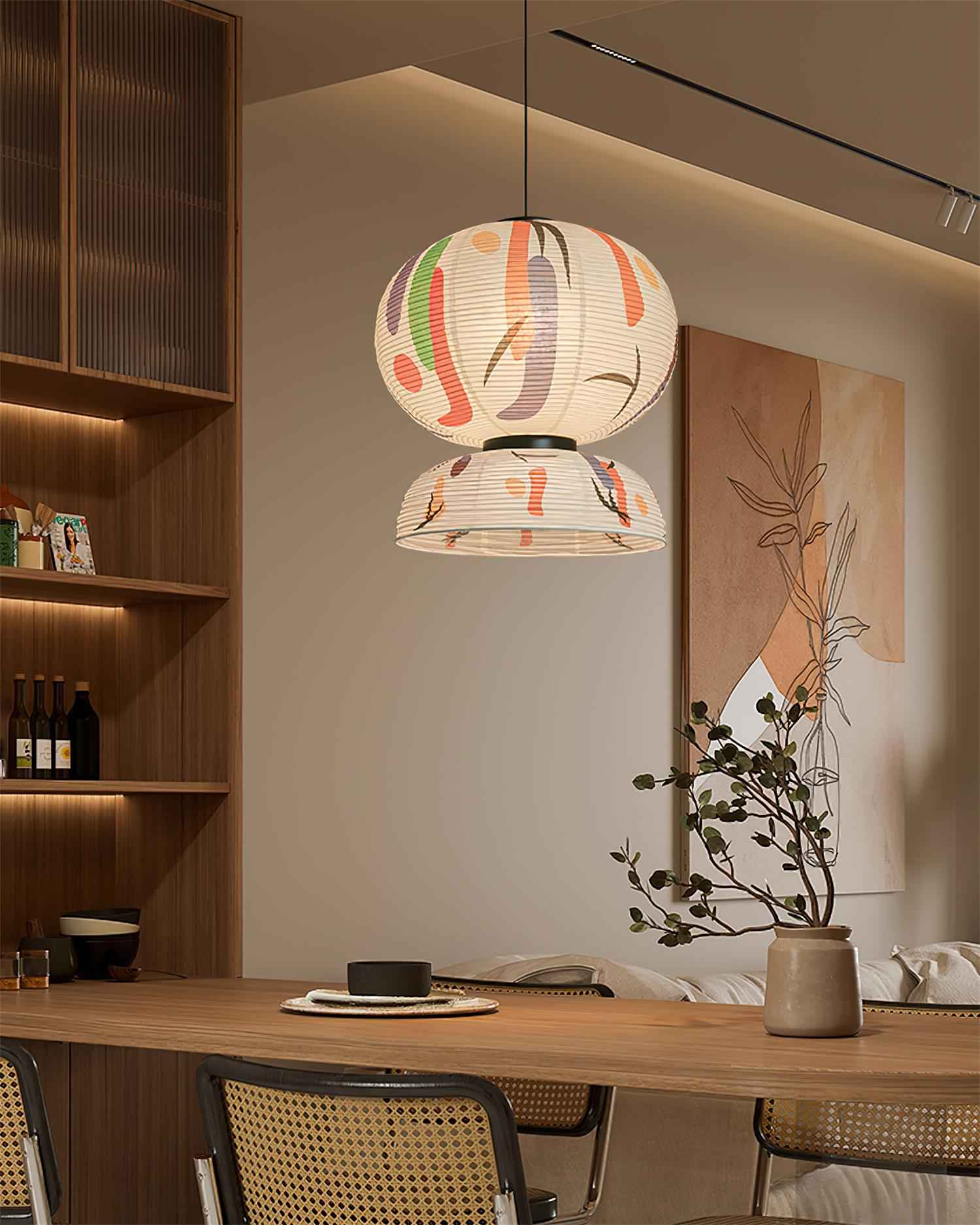 Lampe kami en Métal – Design Contemporain