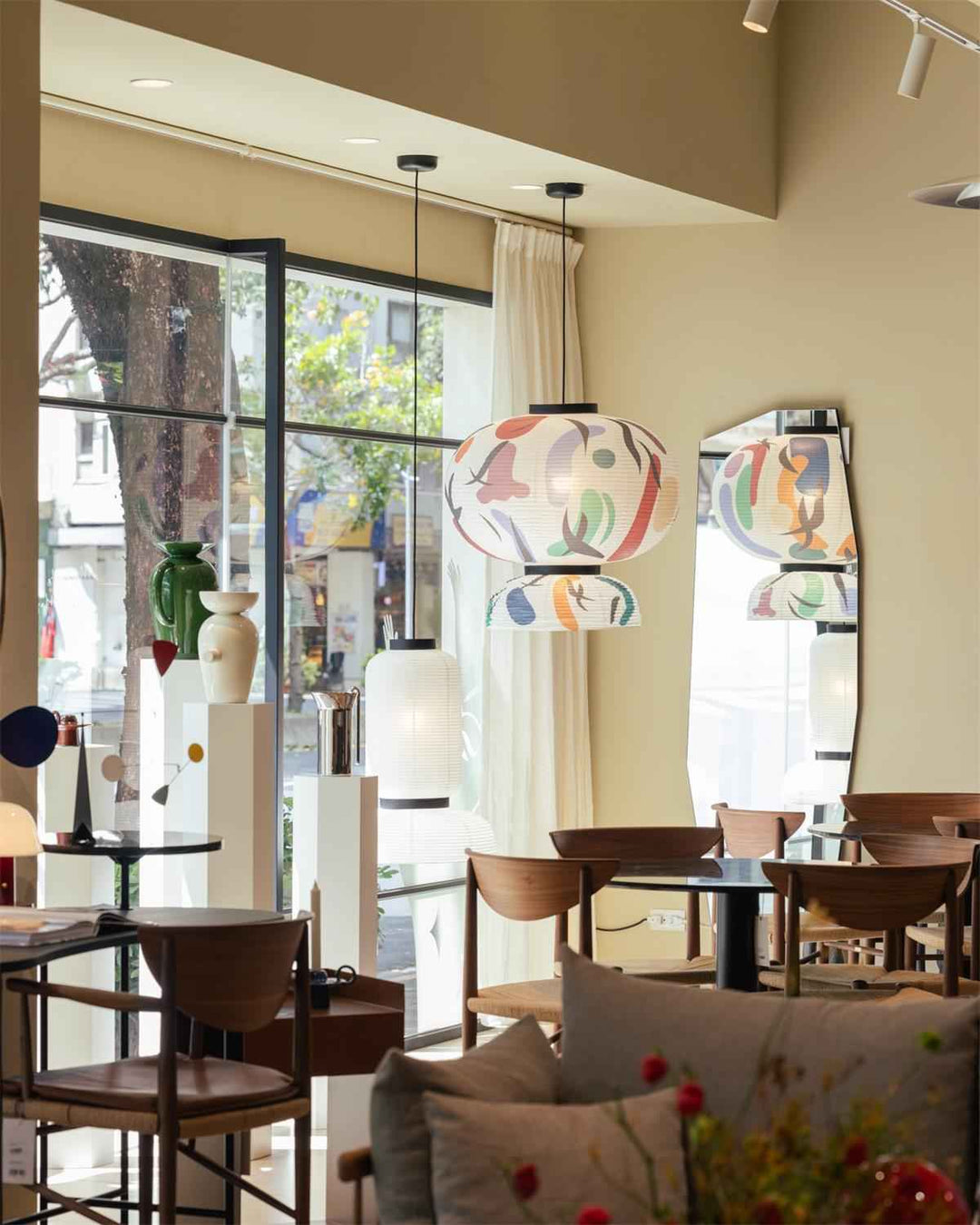 Lampe kami en Métal – Design Contemporain