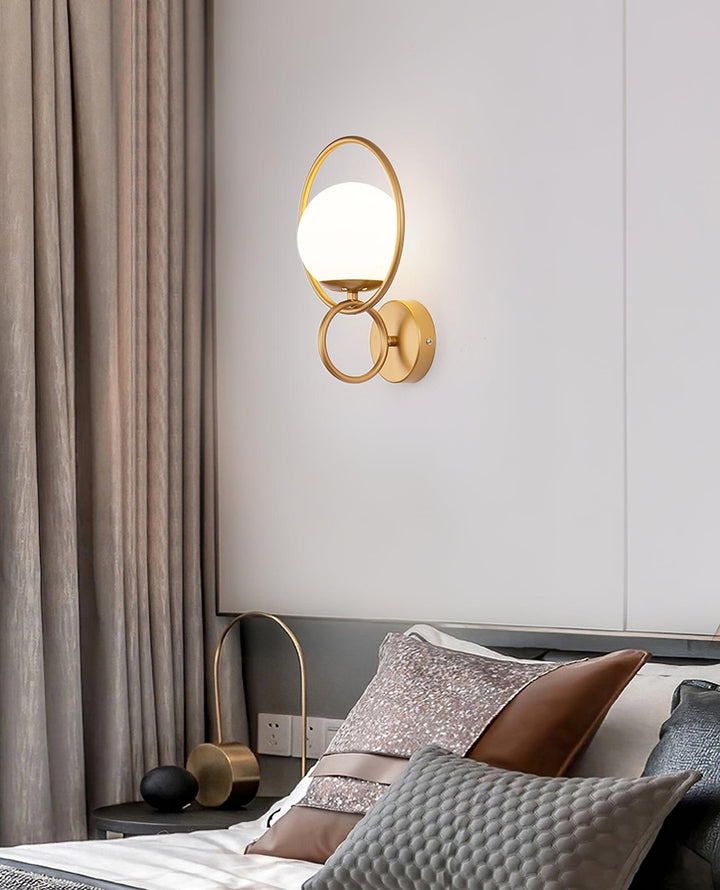 Zesilan Lampe Murale en Verre Moderne Élégante - Neutralighting