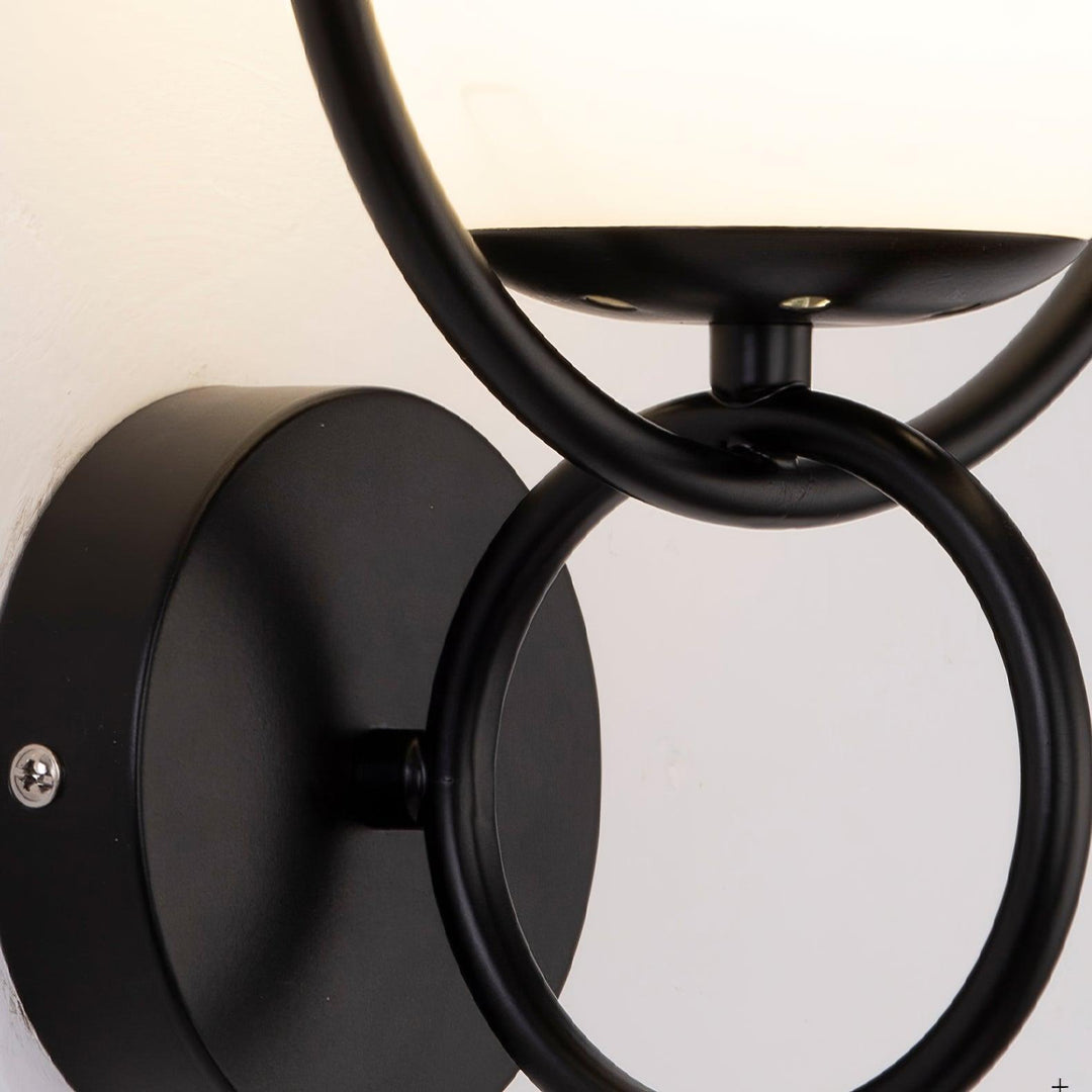 Zesilan Lampe Murale en Verre Moderne Élégante - Neutralighting