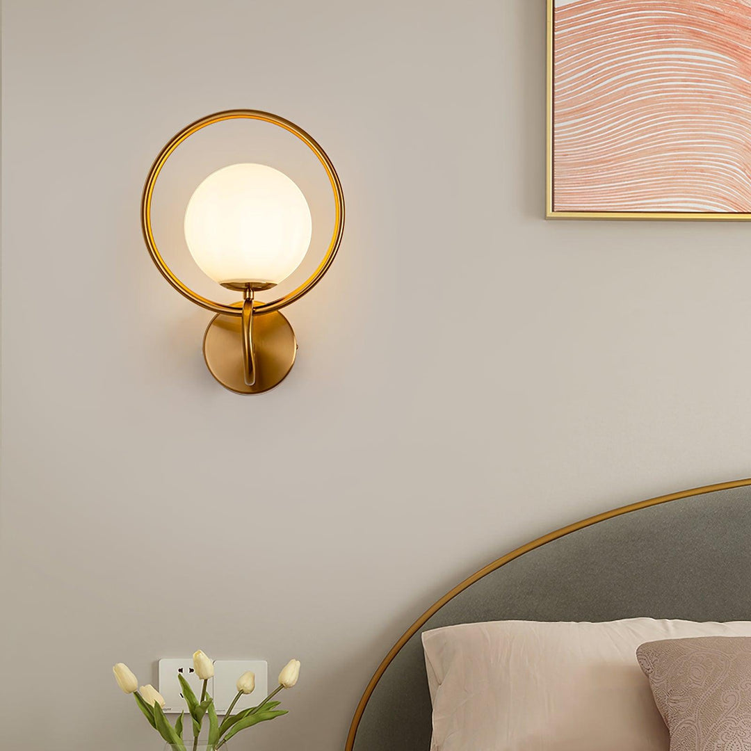 Zesilan Lampe Murale en Verre Moderne Élégante - Neutralighting