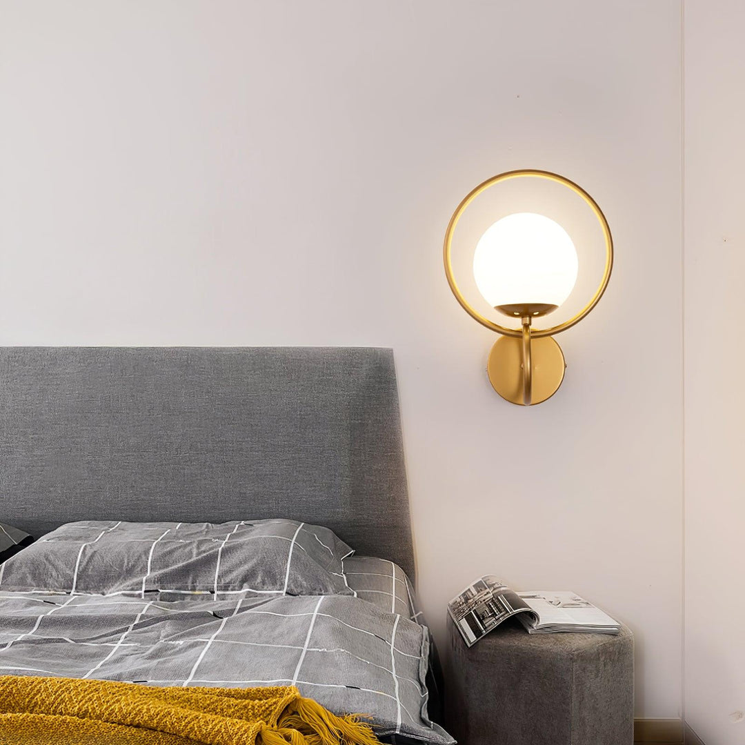 Zesilan Lampe Murale en Verre Moderne Élégante - Neutralighting