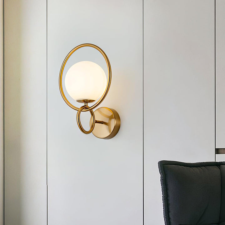 Zesilan Lampe Murale en Verre Moderne Élégante - Neutralighting
