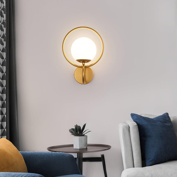 Zesilan Lampe Murale en Verre Moderne Élégante - Neutralighting