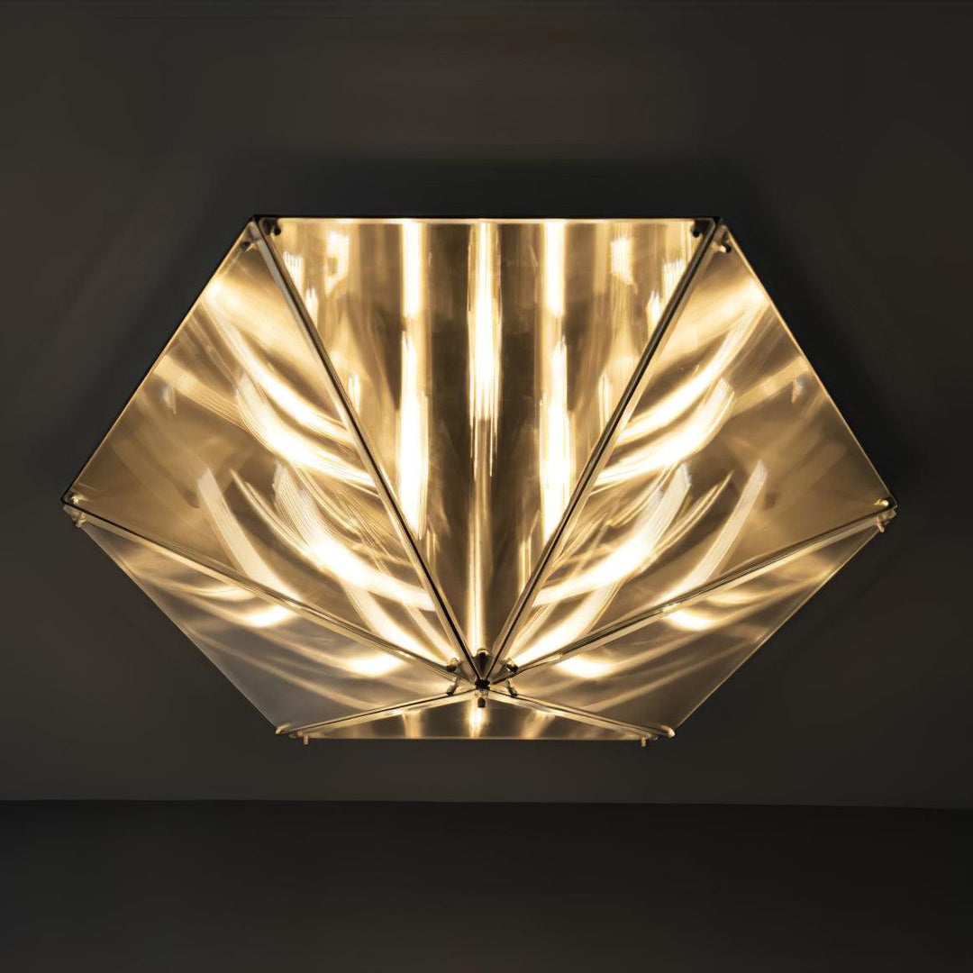 Facet Plafonnier Verre Moderne - Neutralighting