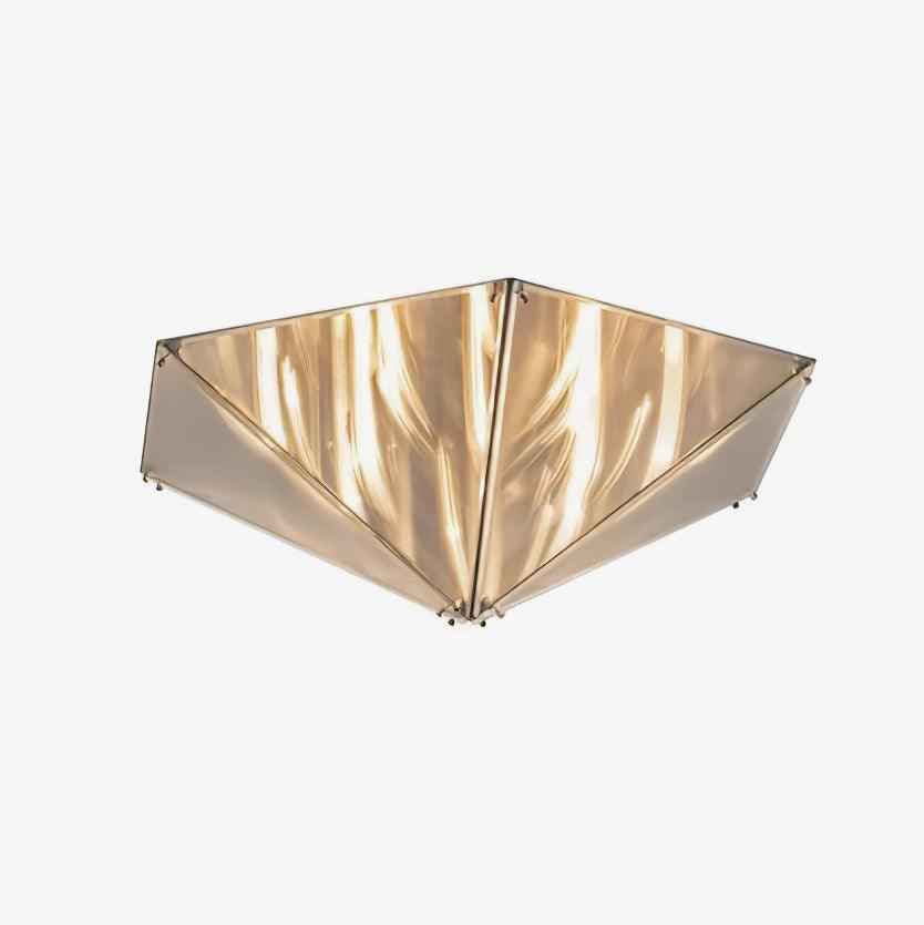 Lampe Facet en Verre – Design Contemporain