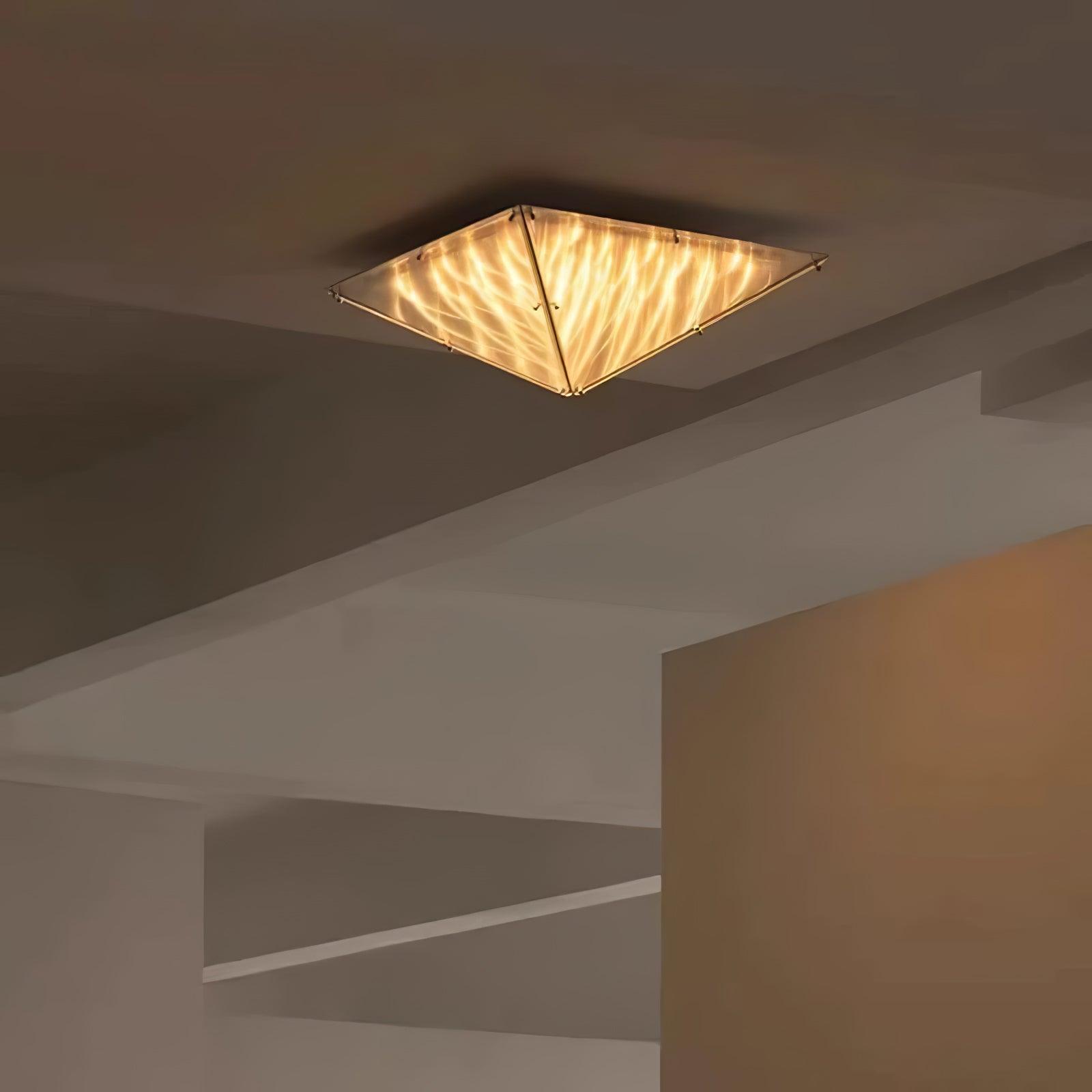 Facet Plafonnier Verre Moderne - Neutralighting