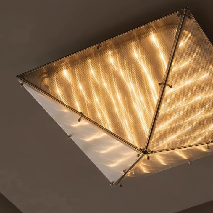 Facet Plafonnier Verre Moderne - Neutralighting