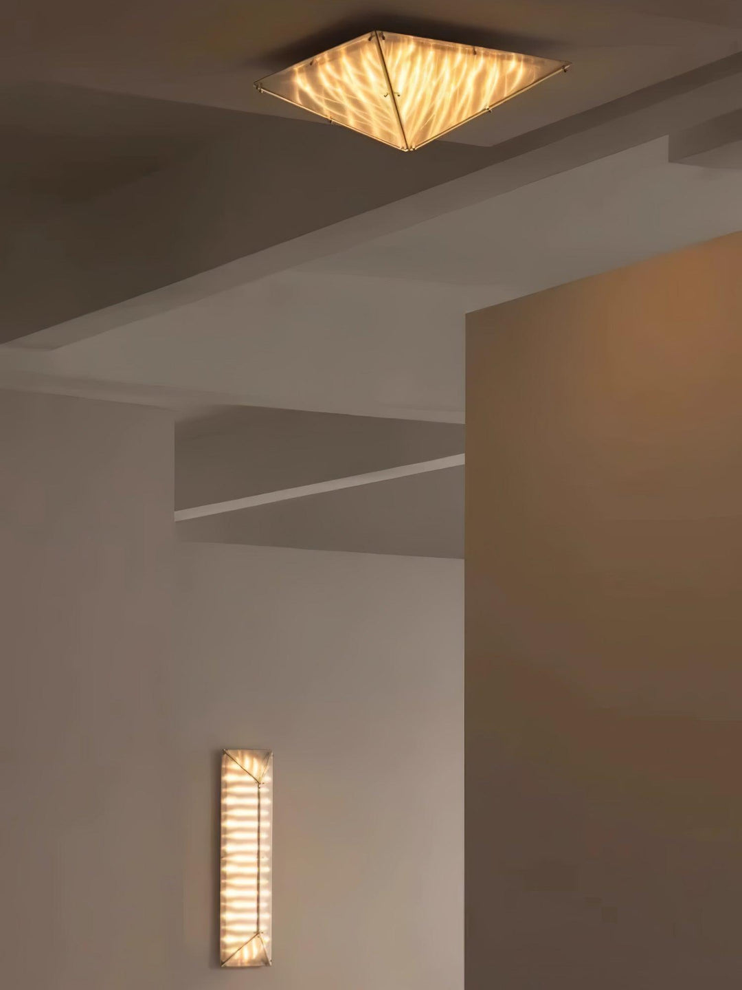 Facet Plafonnier Verre Moderne - Neutralighting
