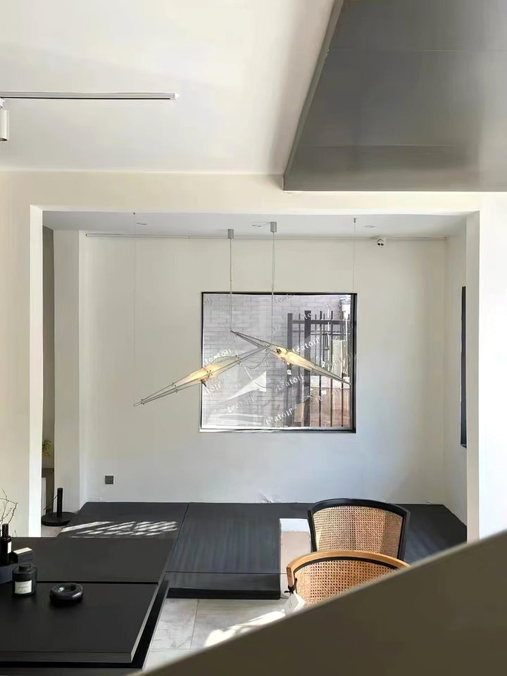 Adan Lampe Suspension Artistique Moderne Minimaliste - Neutralighting