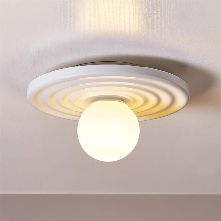 Tera Plafonnier Résine Organique Minimaliste - Neutralighting