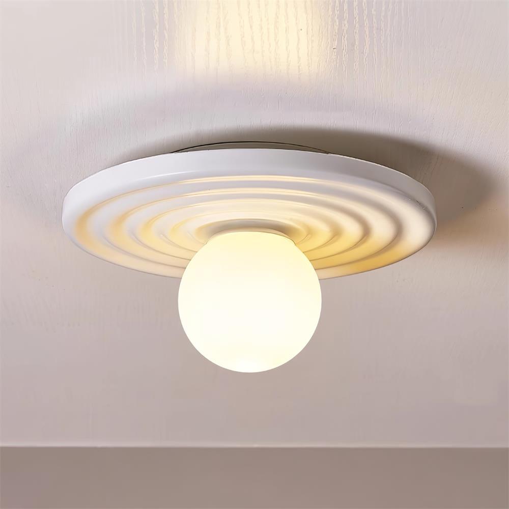 Tera Plafonnier Résine Organique Minimaliste - Neutralighting