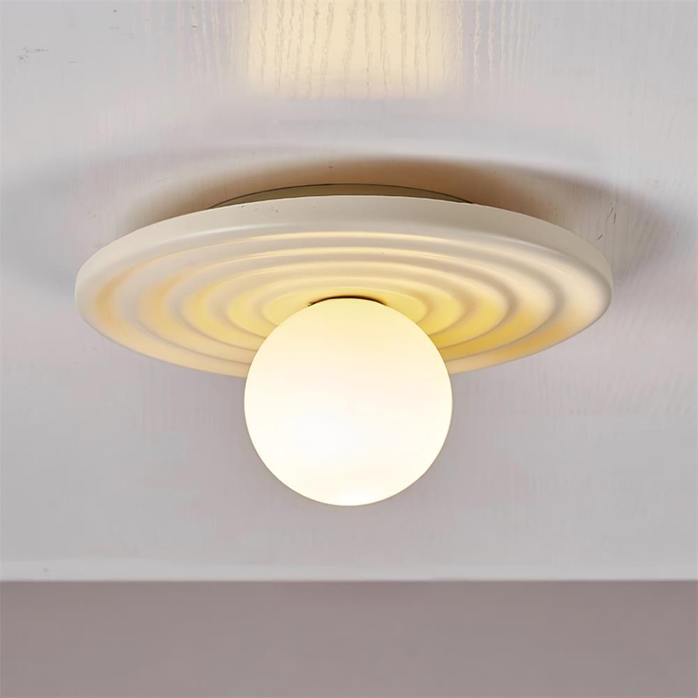 Tera Plafonnier Résine Organique Minimaliste - Neutralighting