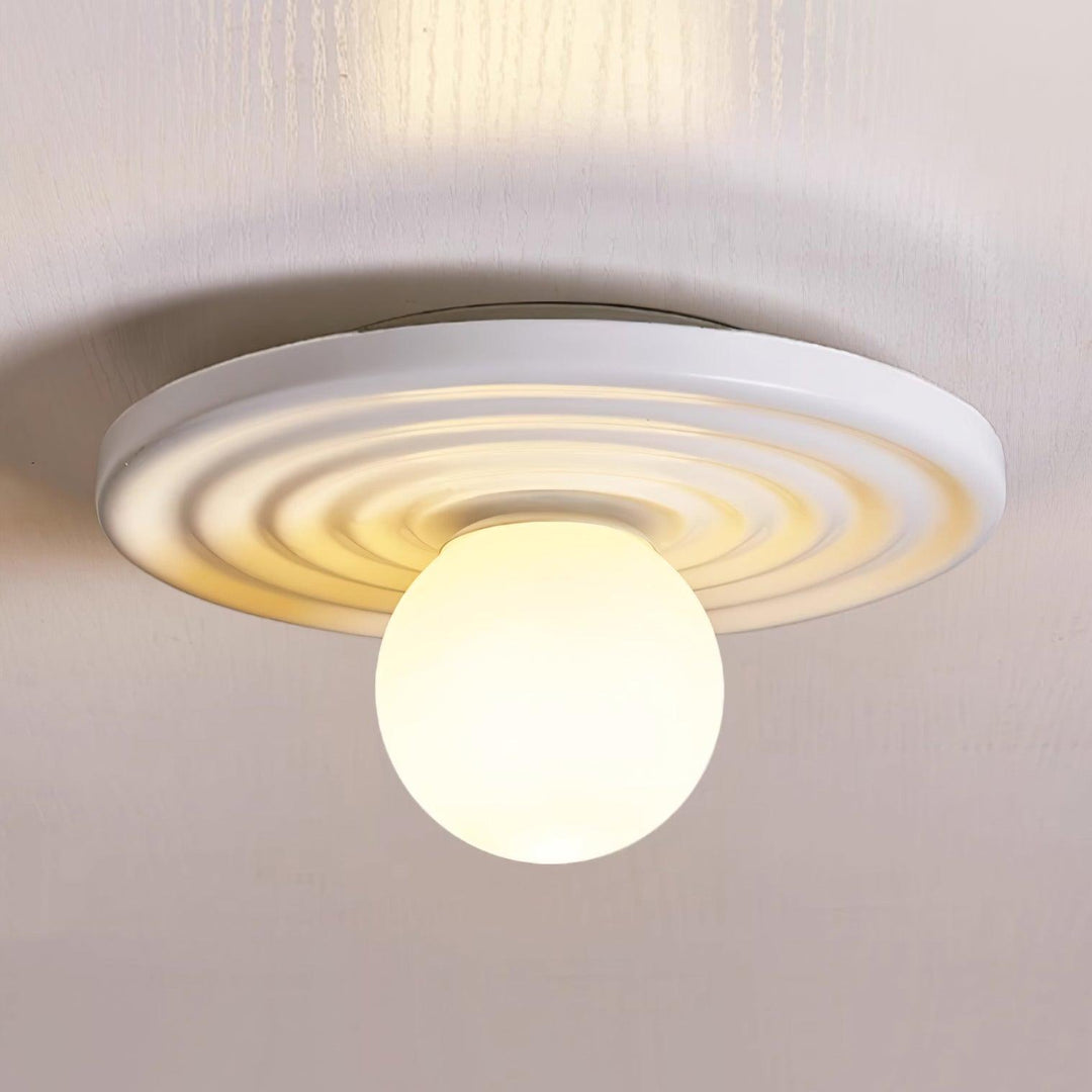 Tera Plafonnier Résine Organique Minimaliste - Neutralighting