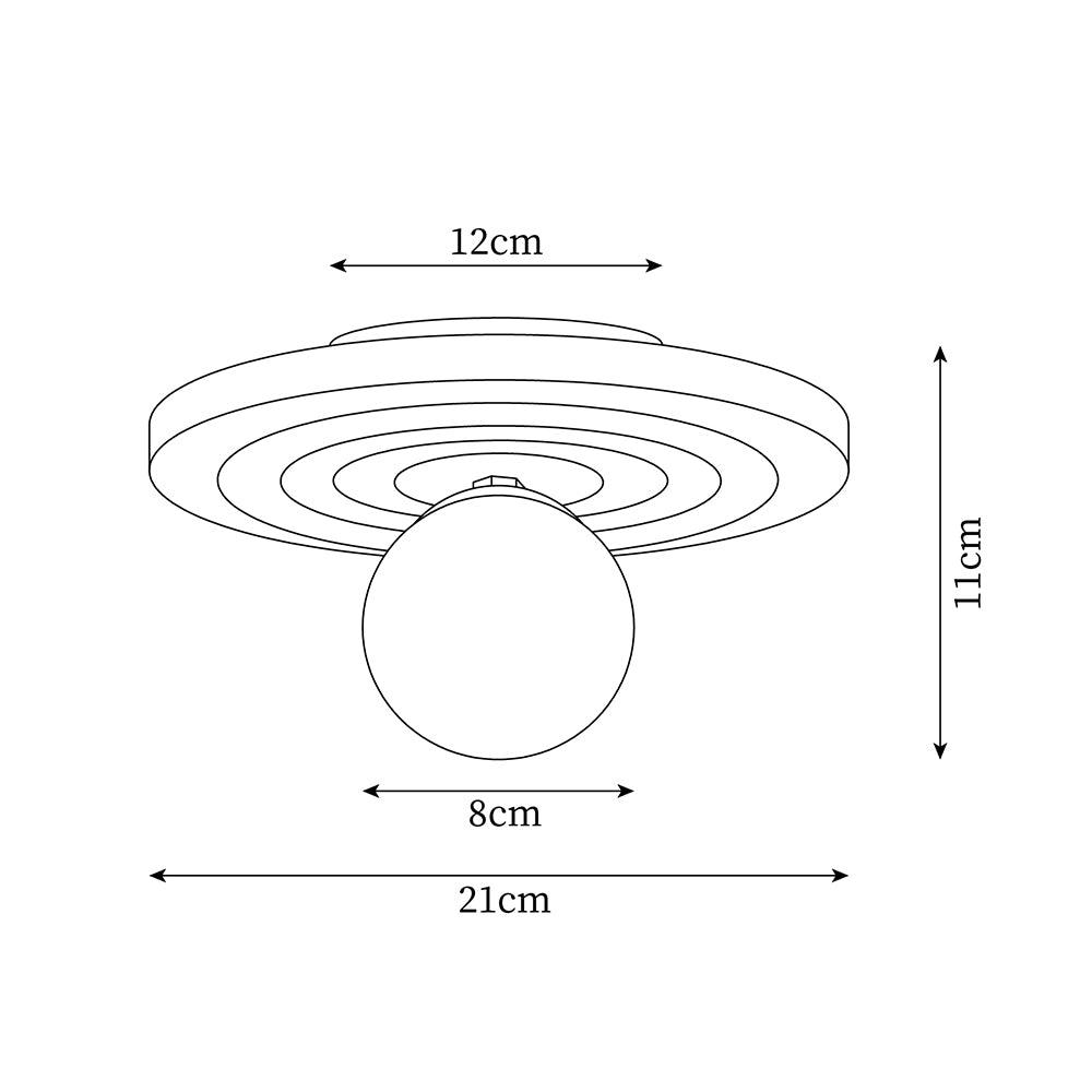 Tera Plafonnier Résine Organique Minimaliste - Neutralighting