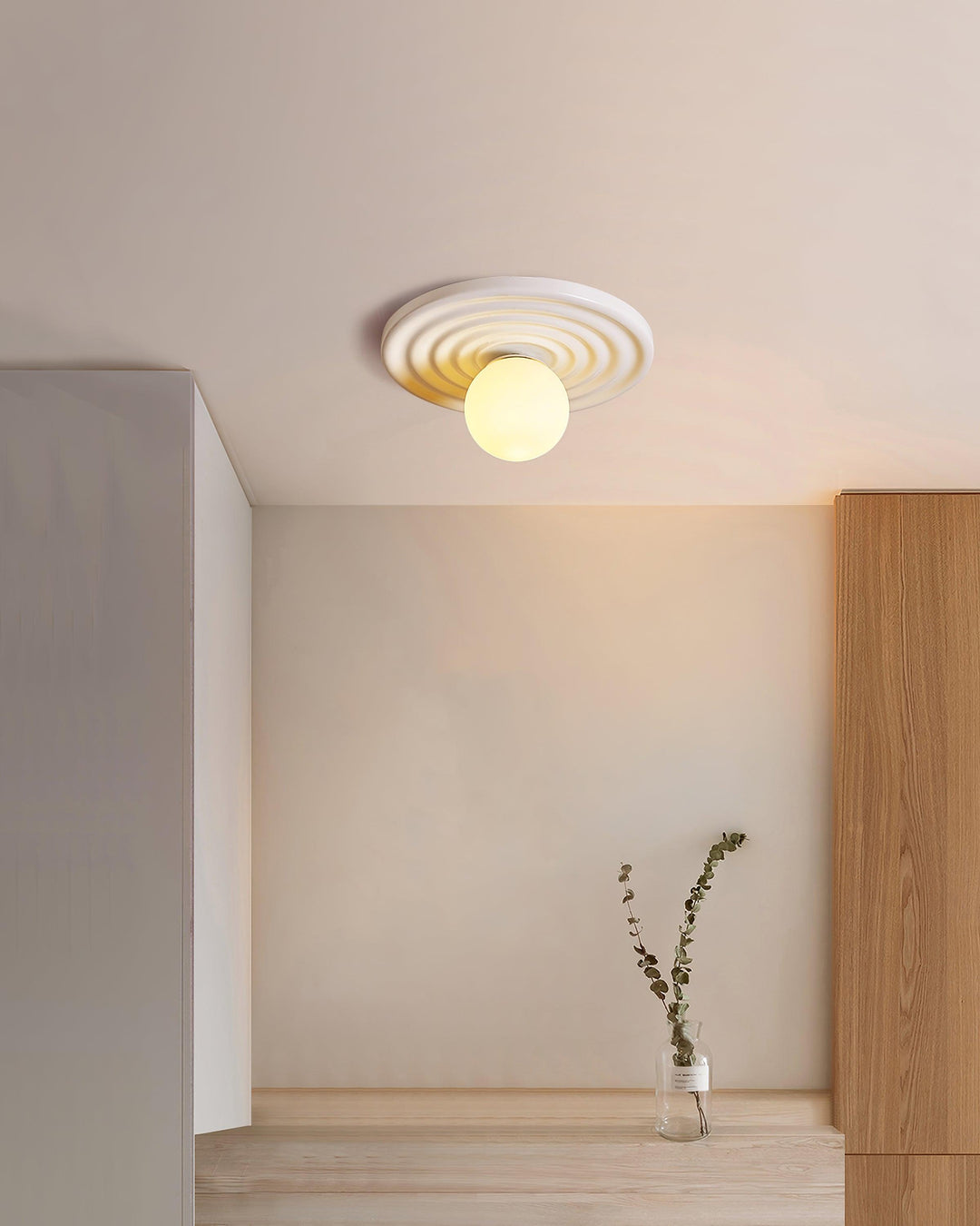 Tera Plafonnier Résine Organique Minimaliste - Neutralighting