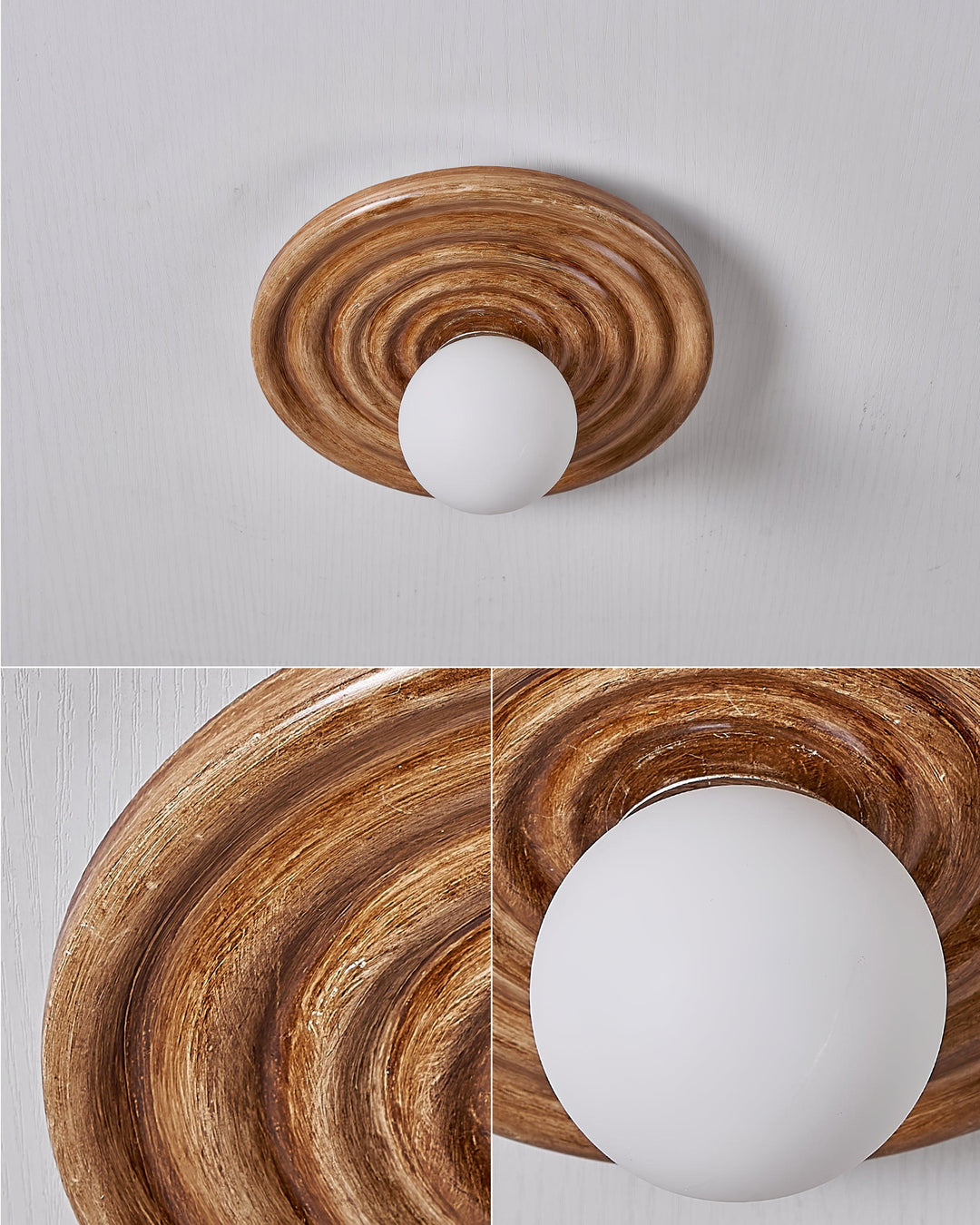 Tera Plafonnier Résine Organique Minimaliste - Neutralighting