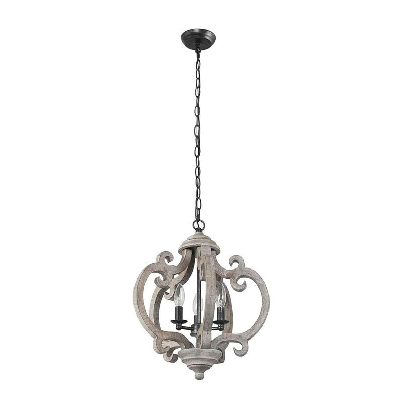 Myviniel Suspension Bois Métal Vintage Industrielle Salon - Neutralighting