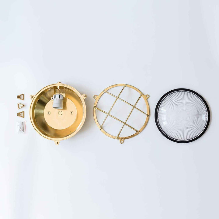 Lampe Erthearis en Laiton – Design Contemporain