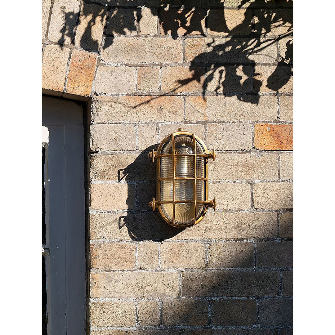 Erthearis Applique Murale Vintage Laiton Métal Bunker - Neutralighting