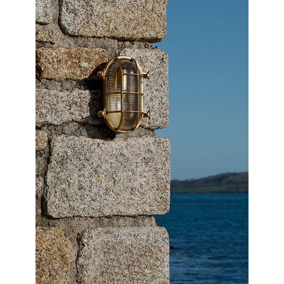 Erthearis Applique Murale Vintage Laiton Métal Bunker - Neutralighting
