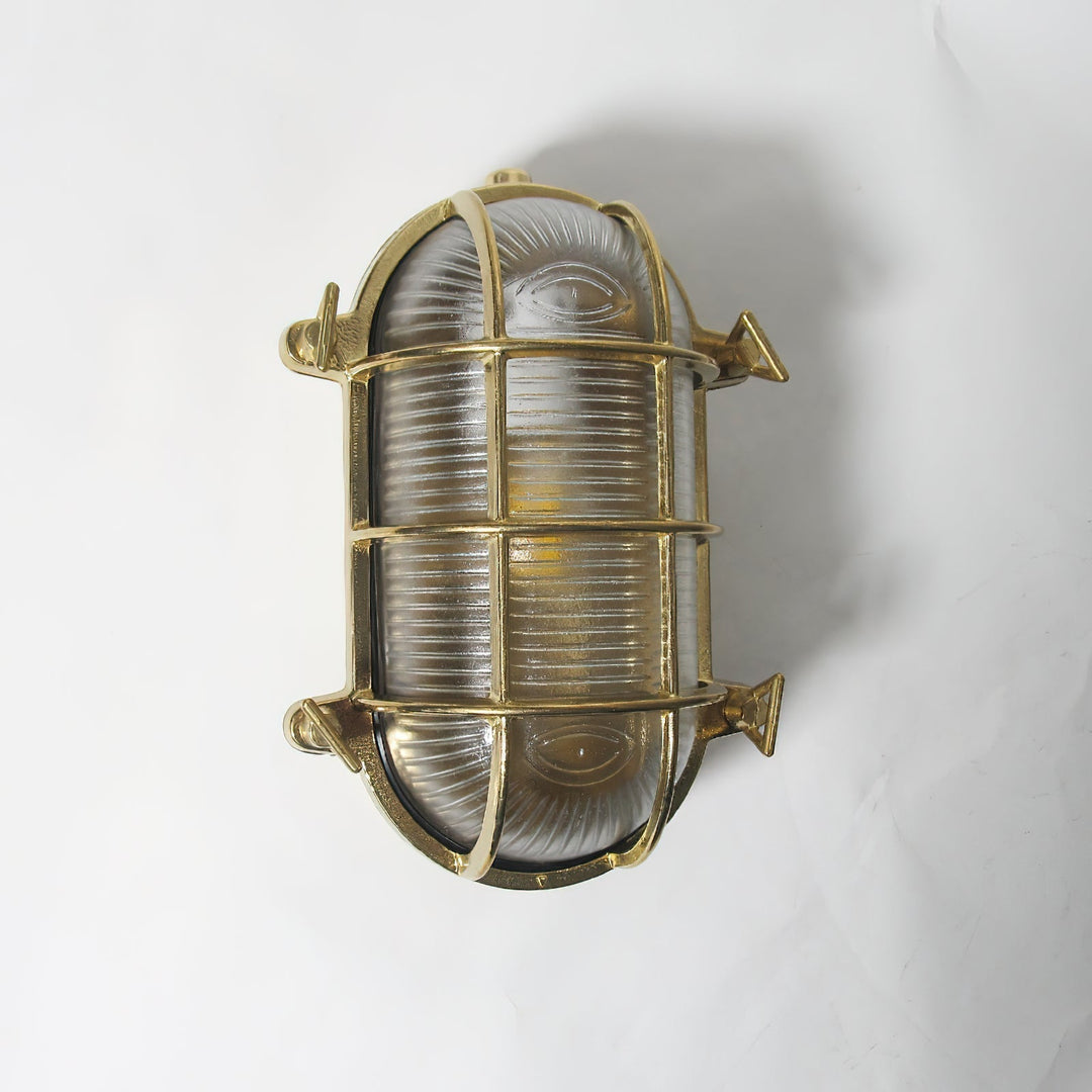 Erthearis Applique Murale Vintage Laiton Métal Bunker - Neutralighting