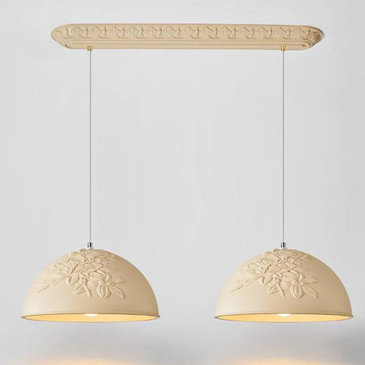 Aria Français LED Métal Résine Suspension Chambre à Coucher - Neutralighting
