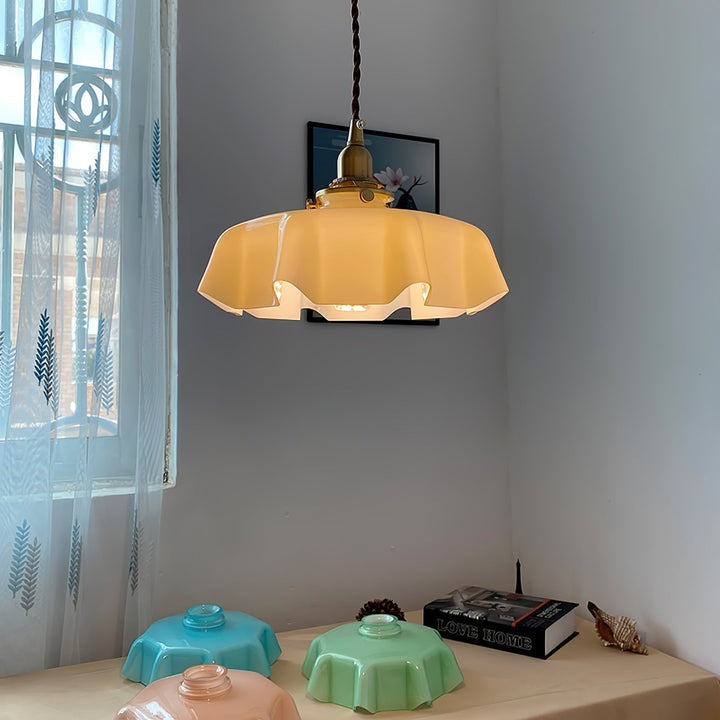 Lustra Lampe Pendante Fleur Française pour Salle à Manger - Neutralighting