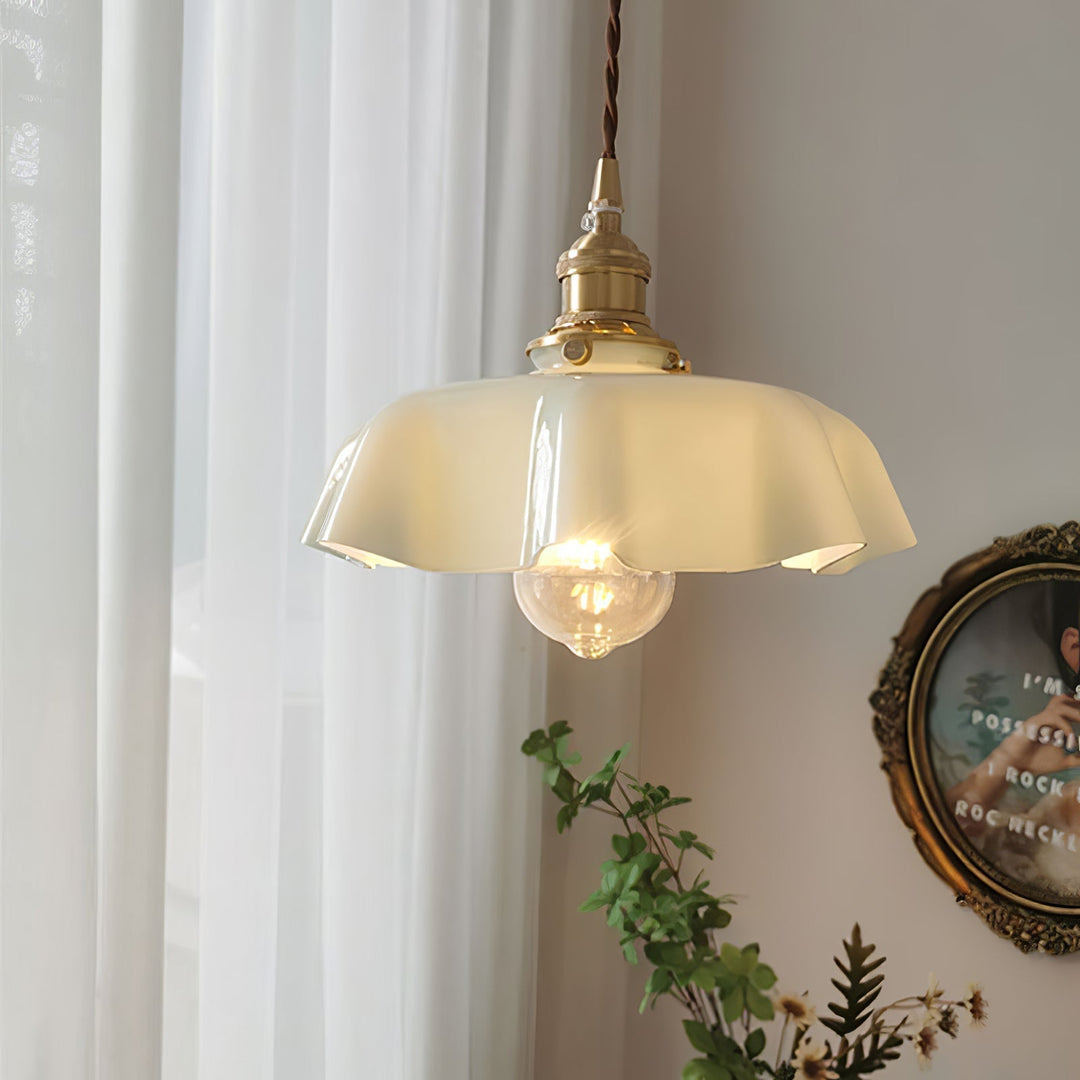Lustra Lampe Pendante Fleur Française pour Salle à Manger - Neutralighting
