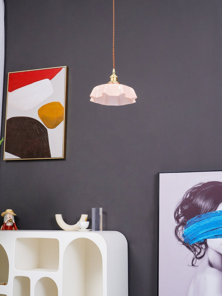 Lustra Lampe Pendante Fleur Française pour Salle à Manger - Neutralighting