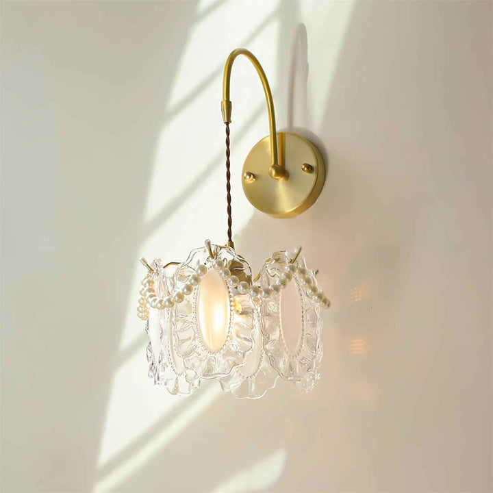 Lampe Nisa en Laiton – Design Contemporain