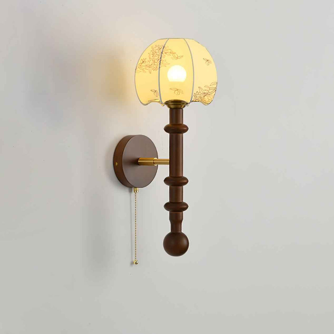 Hilda Verre 50cm Blanc LED
