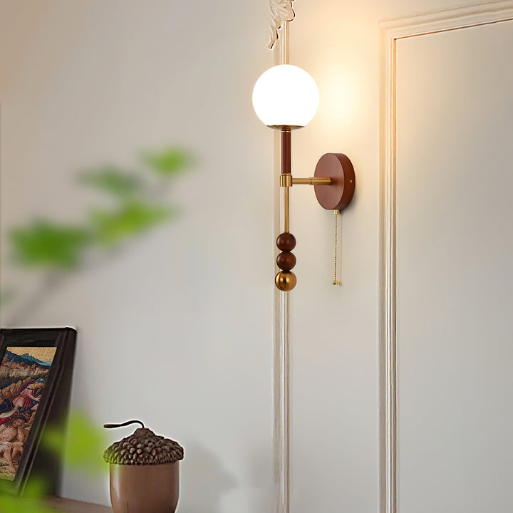 Hilda Roma Elegance Wood Sconce Wall lamp - Neutralighting