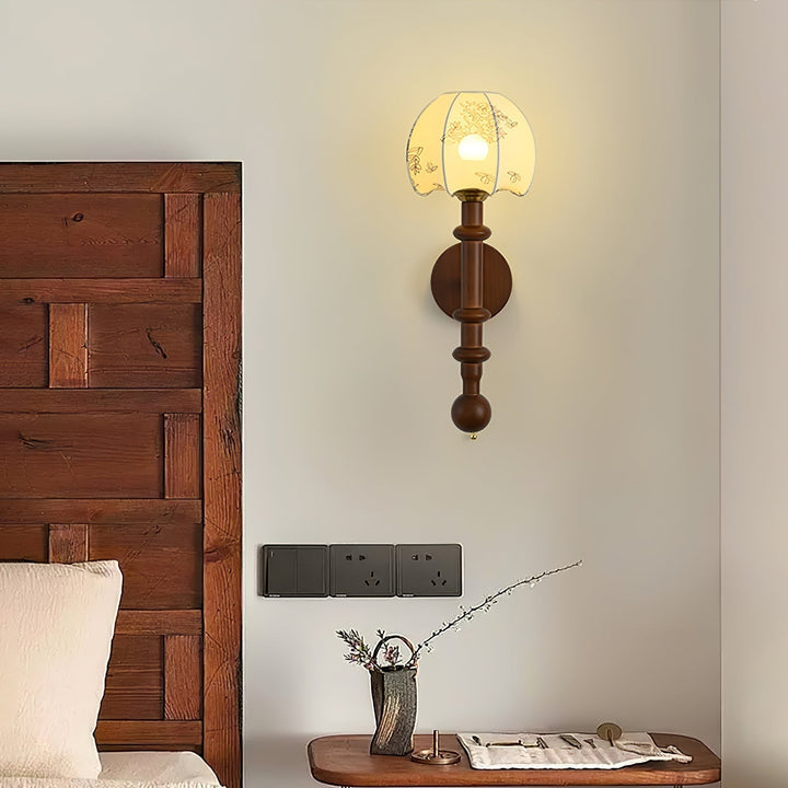 Hilda Roma Elegance Wood Sconce Wall lamp - Neutralighting