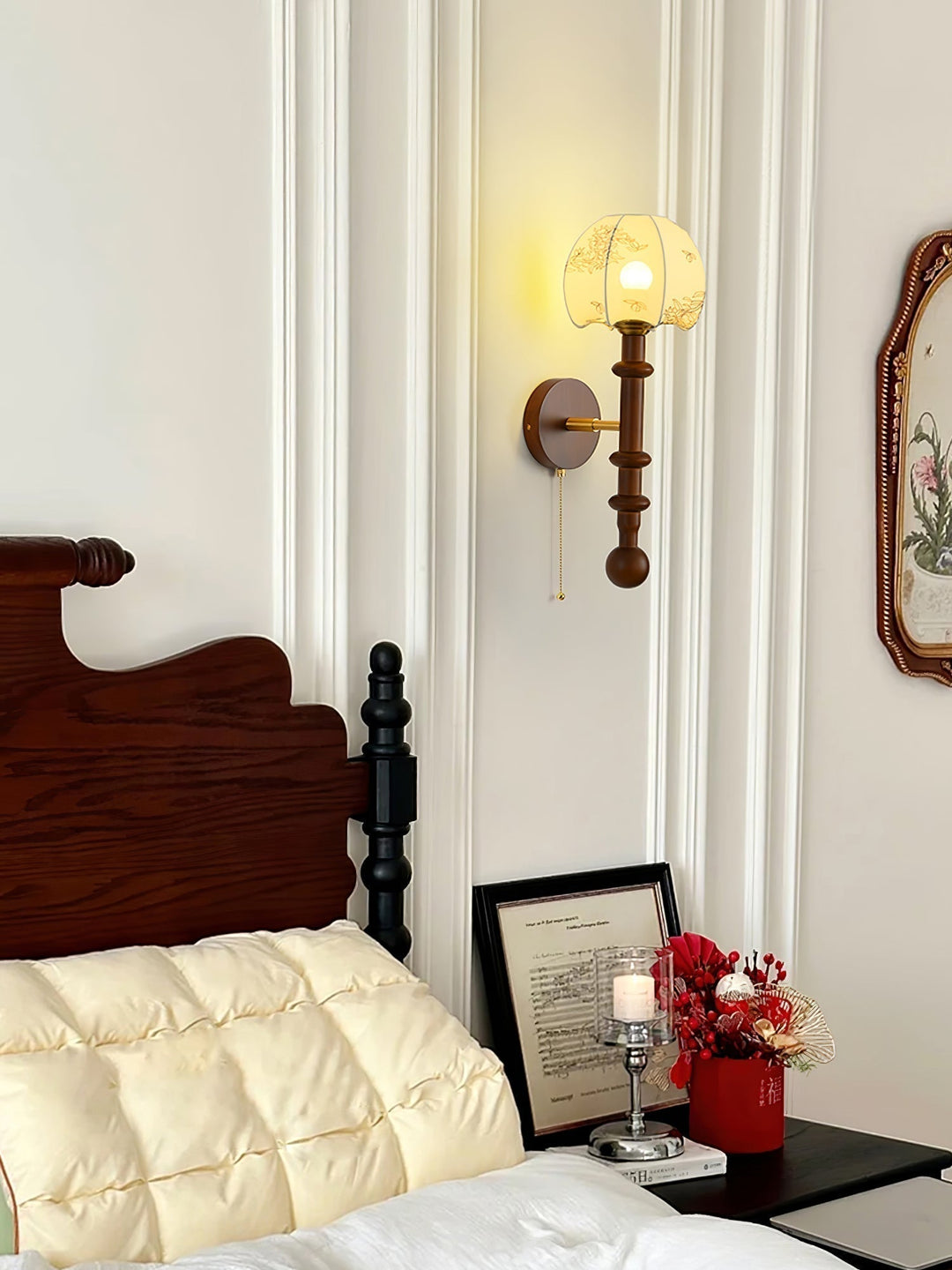 Hilda Roma Elegance Wood Sconce Wall lamp - Neutralighting